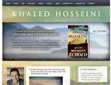 Tablet Screenshot of khaledhosseini.com